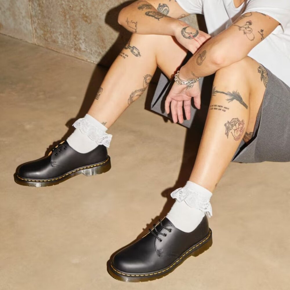 DR. MARTINS 1461 SMOOTH LEATHER OXFORD SHOES (SIZE EU 37/M5/L6/UK4)